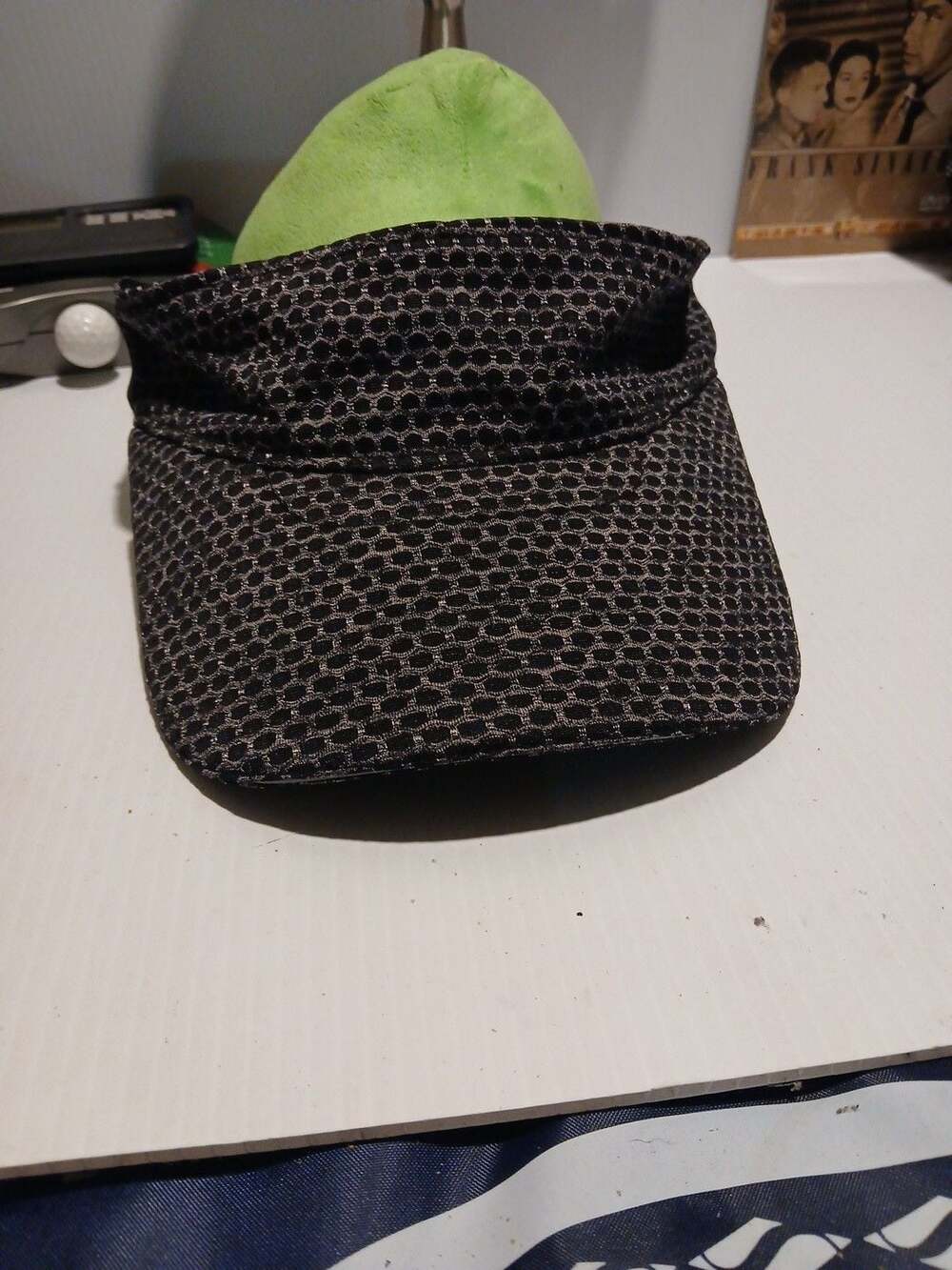 Duluth Trading Visor One Size Black Mesh Athletic Sun Hat